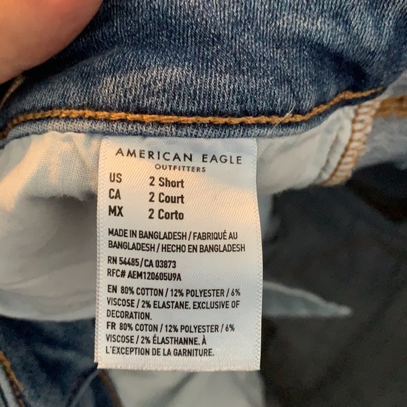 SHORT American Eagle Skinny Jeans/Jeggins - Picture 5 of 8